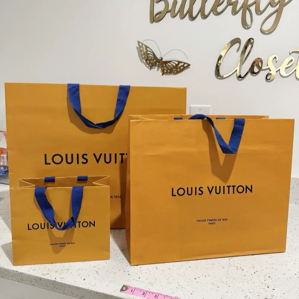 Louis Vuitton Bundle Of 3 Gift Bags designer luxury TS